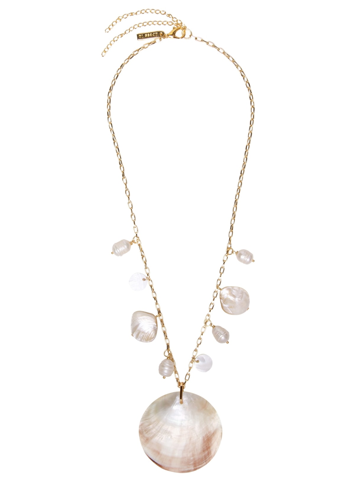 Colar Feminino Madrepérolas Laguna - Off White