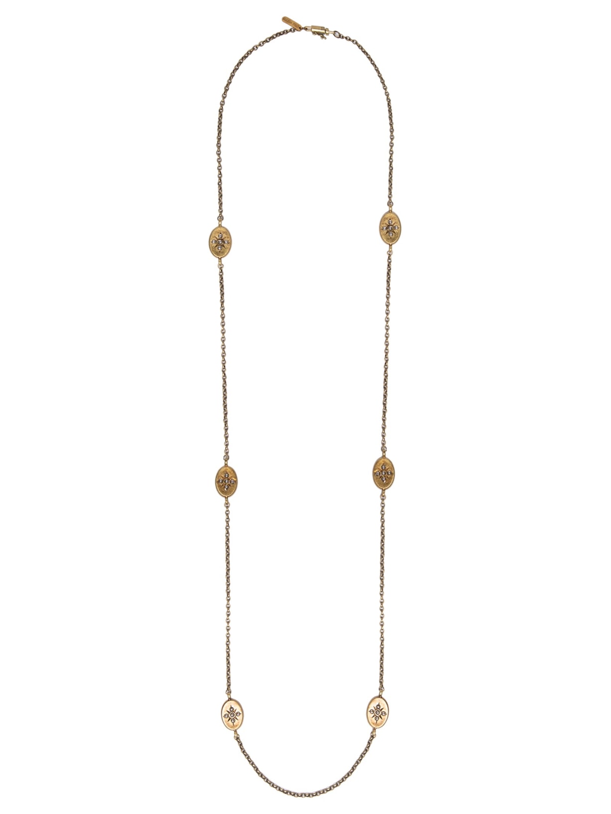 Colar Feminino Medalha Bolinha Metal Dourado Maria Filó