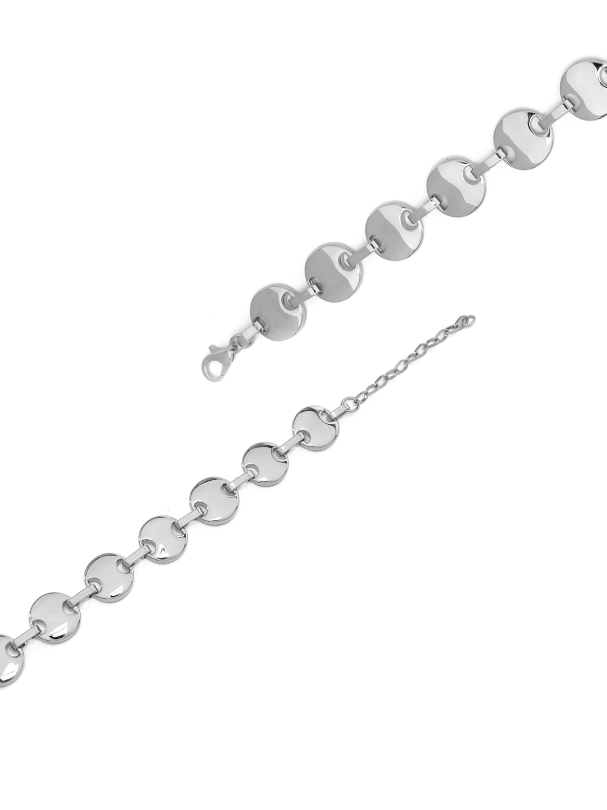 Colar Feminino Moedas Desejo Em Metal Prata M.loures