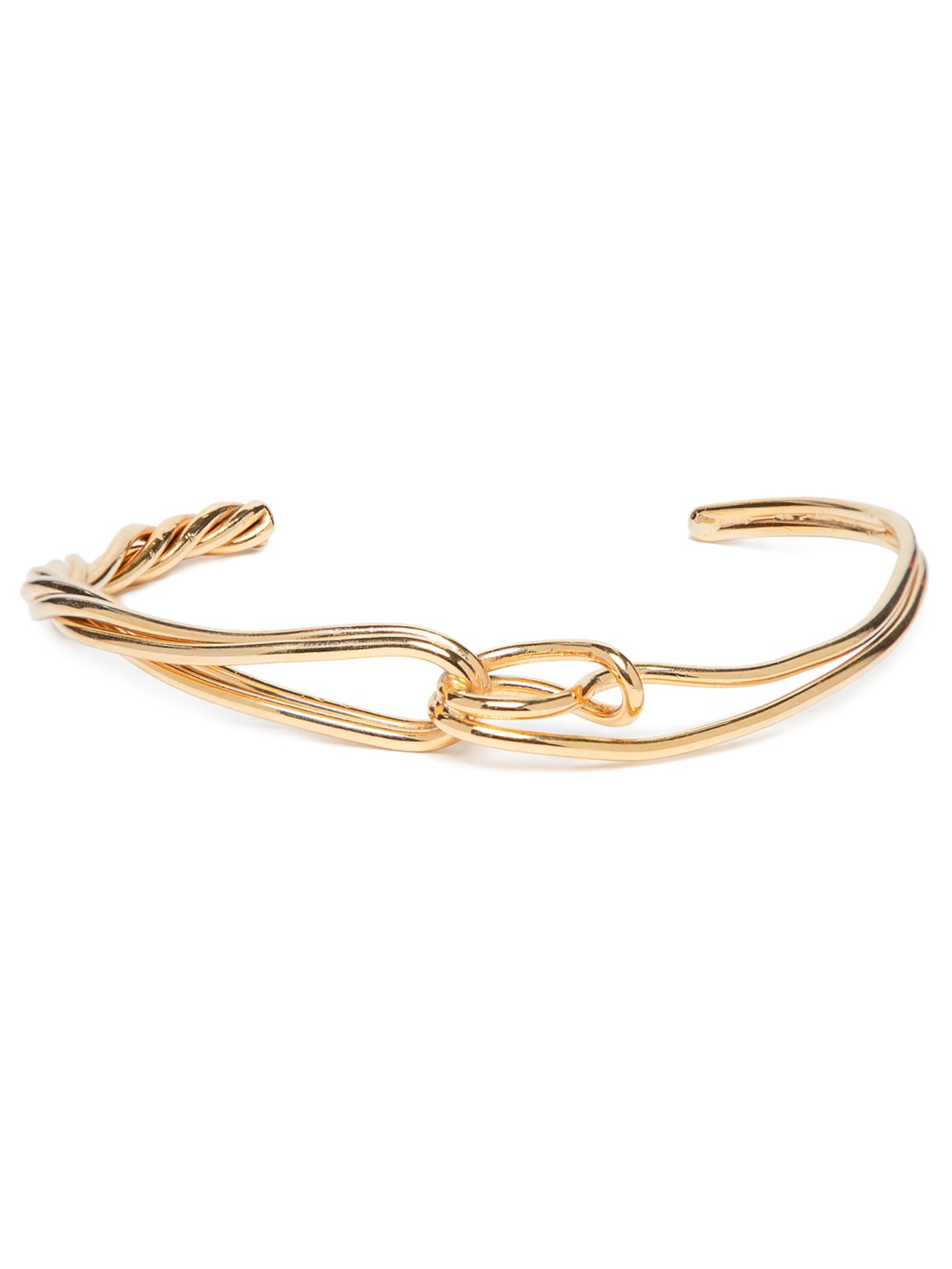 Colar Feminino Nó Irregular Ouro - Dourado