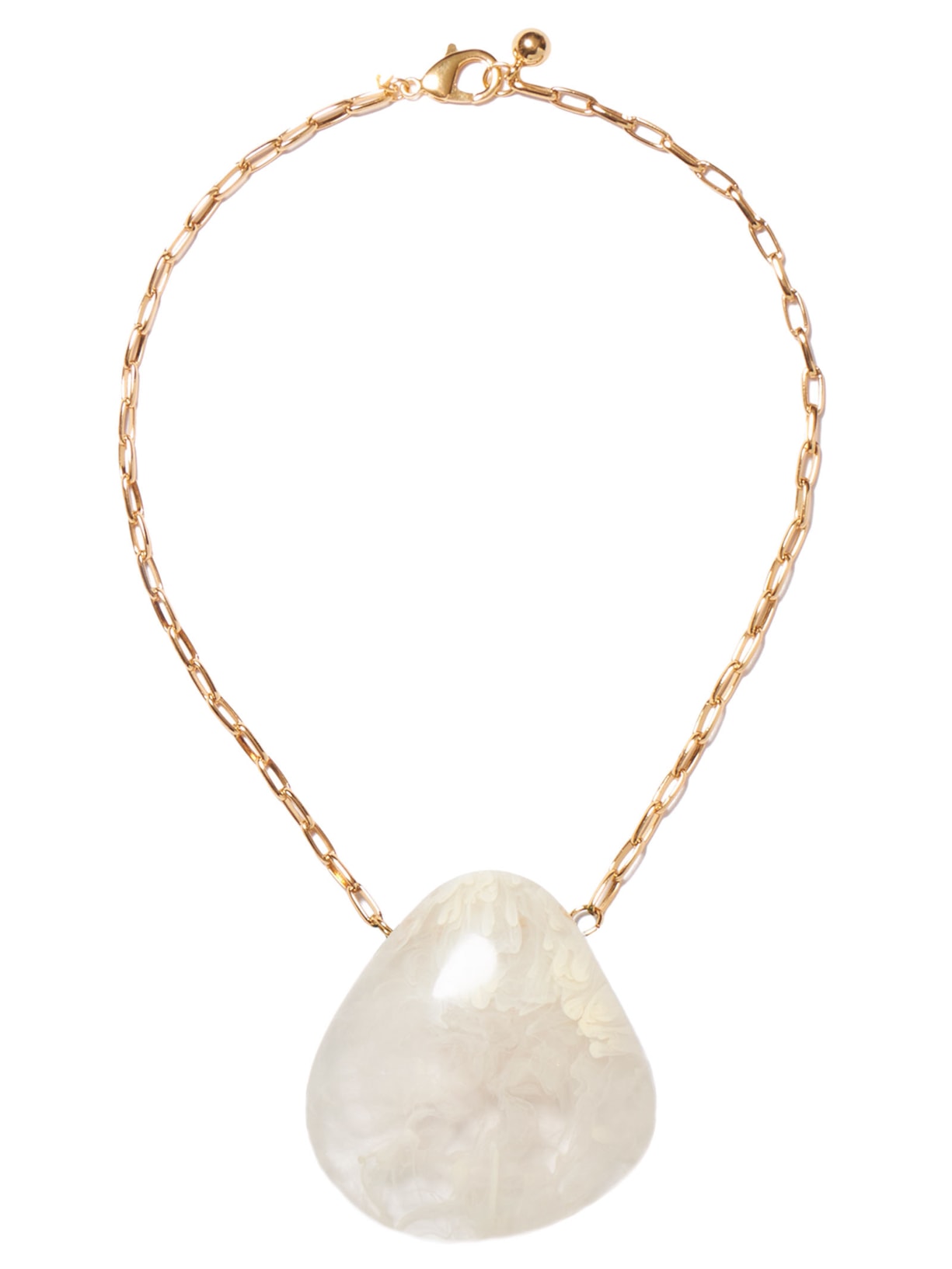 Colar Feminino Nomade Pingente - Branco