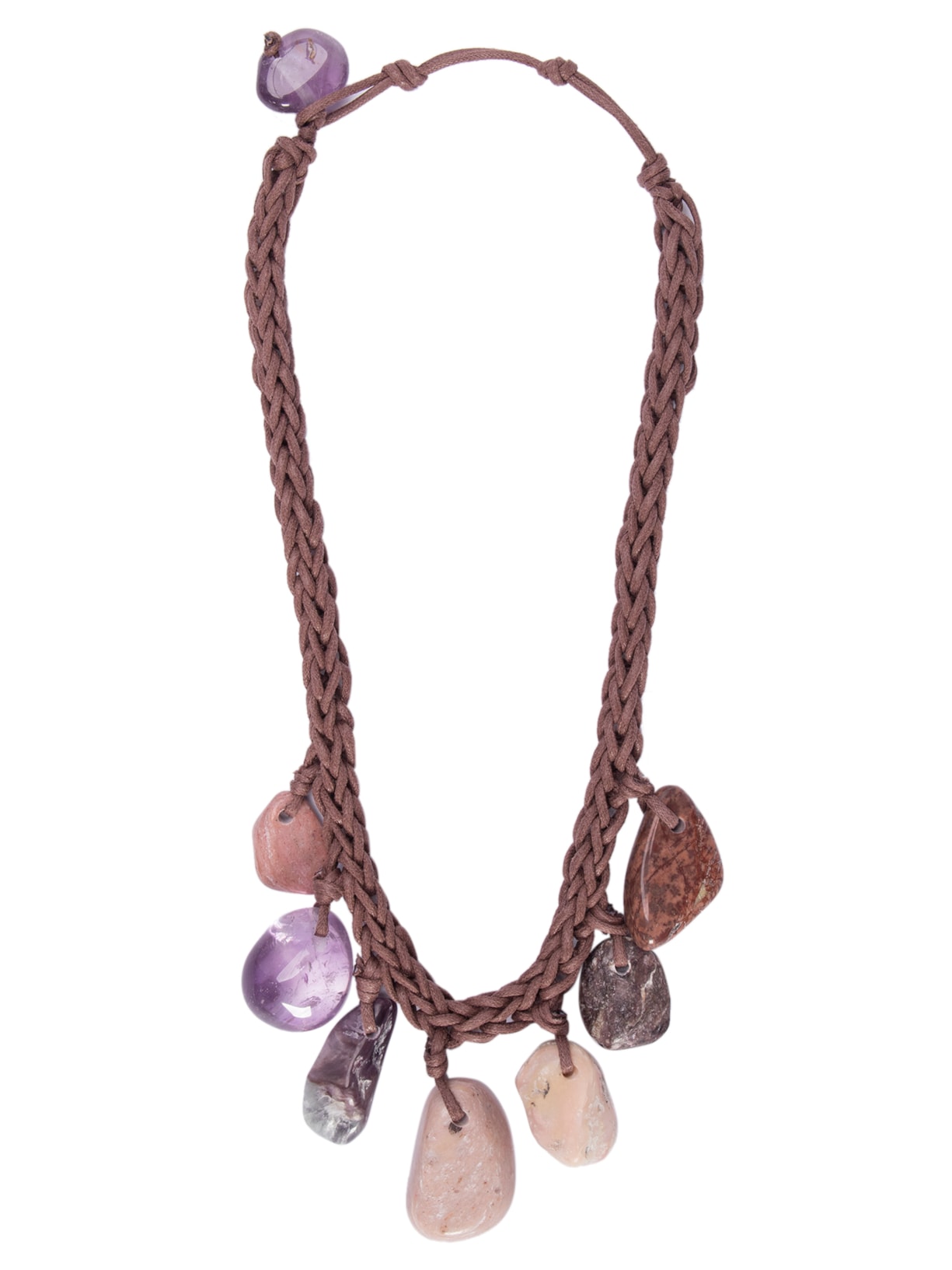 Colar Feminino Pangéia - Marrom