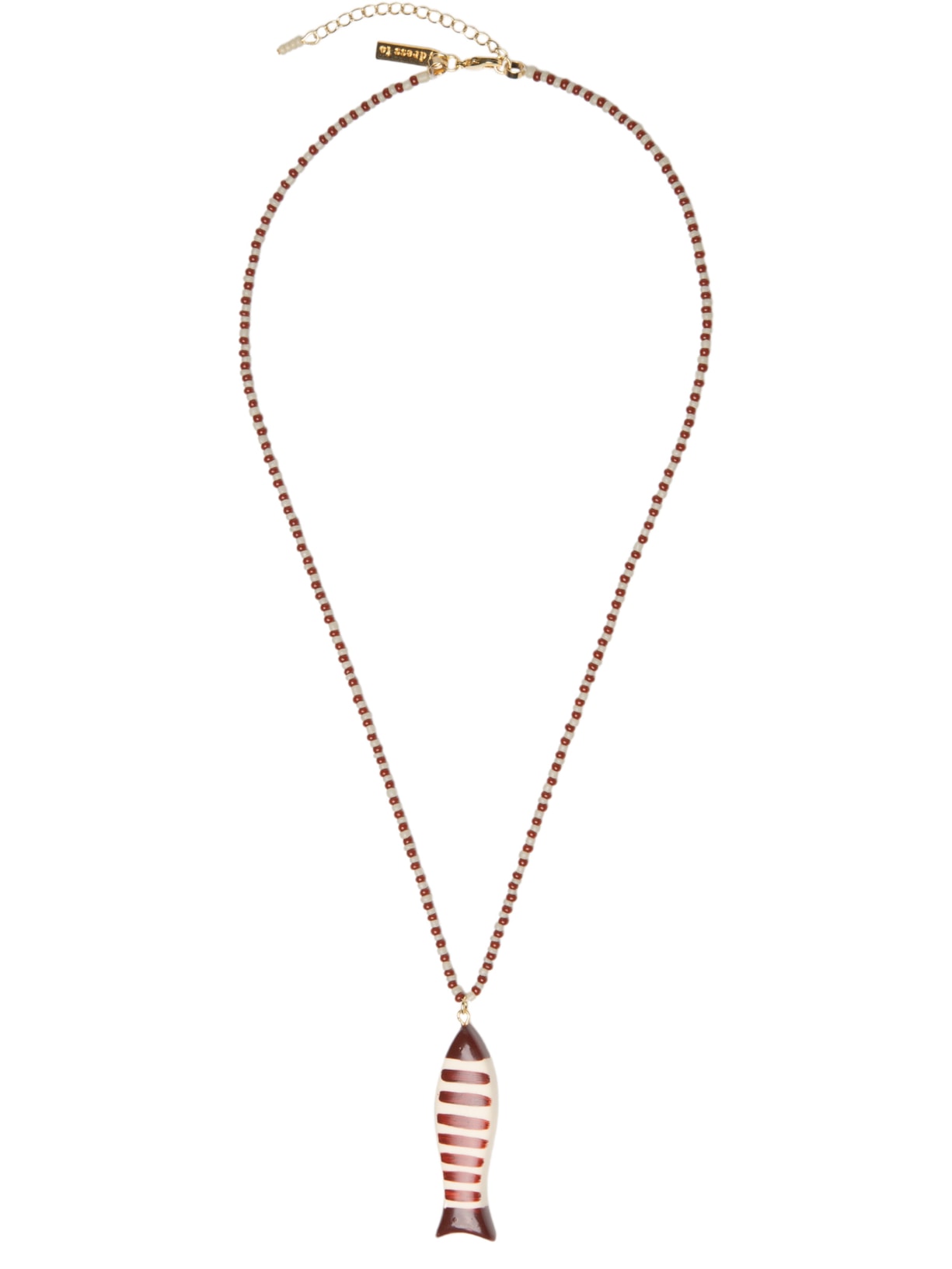 Colar Feminino Peixinho Porto – Vermelho Dress To