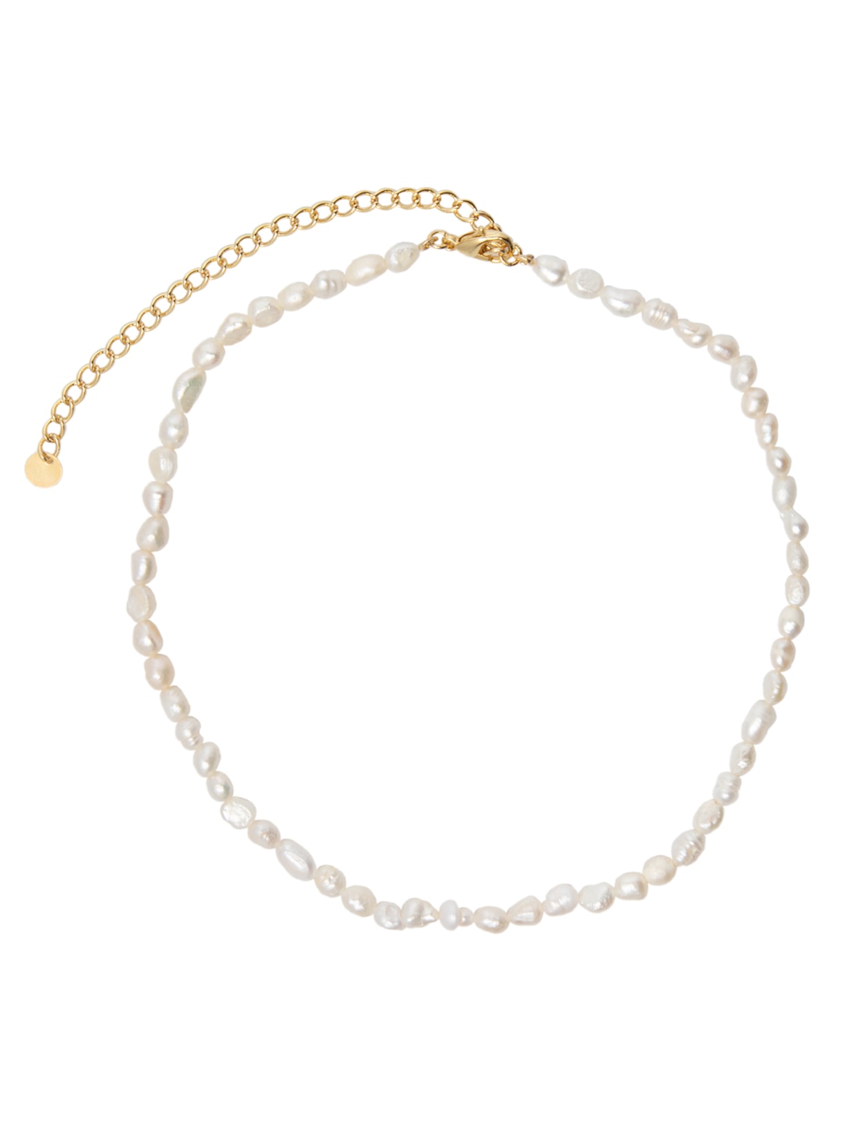 Colar Feminino Pérolas Dourado '2Essential