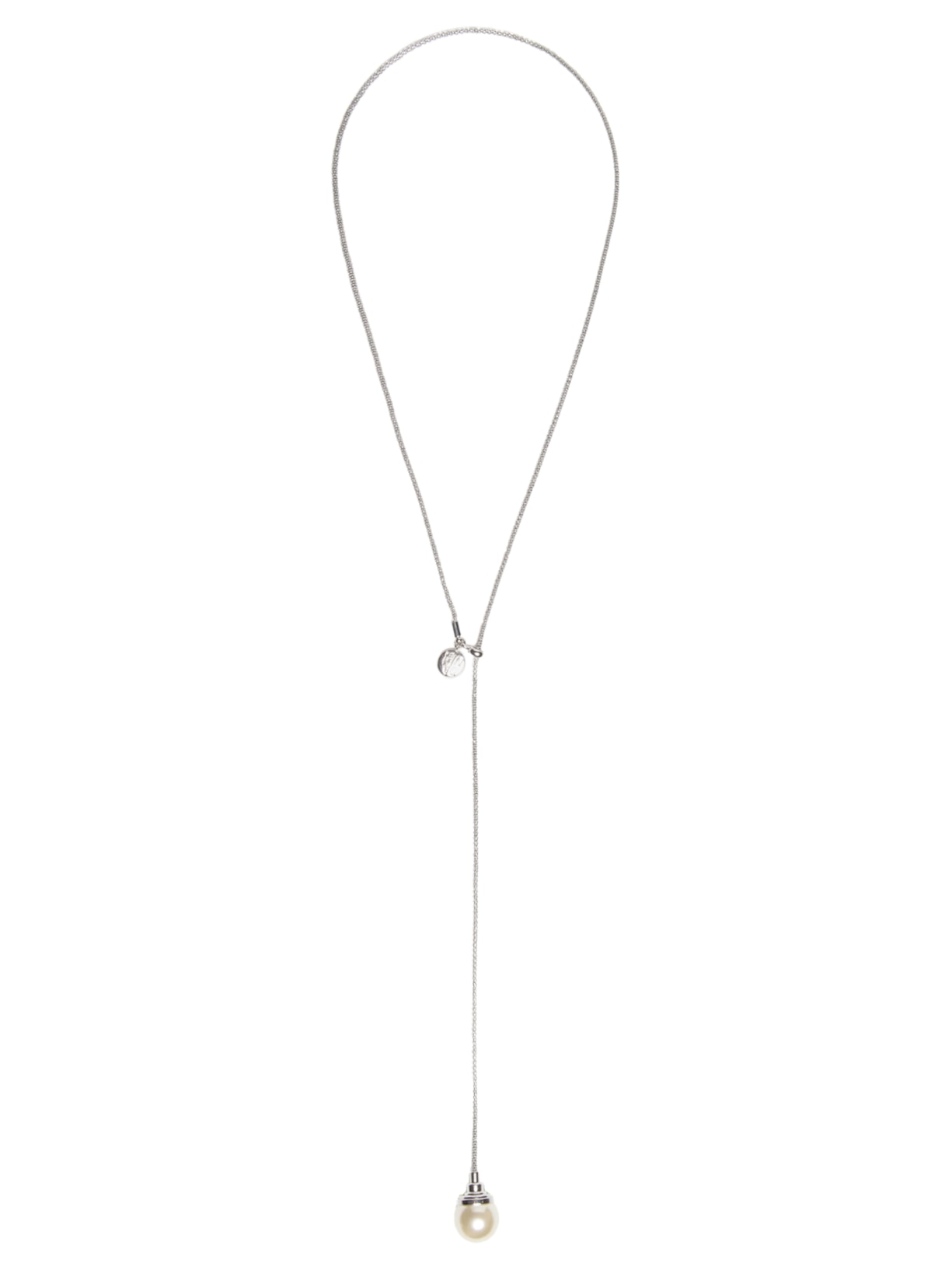 Colar Feminino Ping Fascínio Prateado Nádia Gimenes