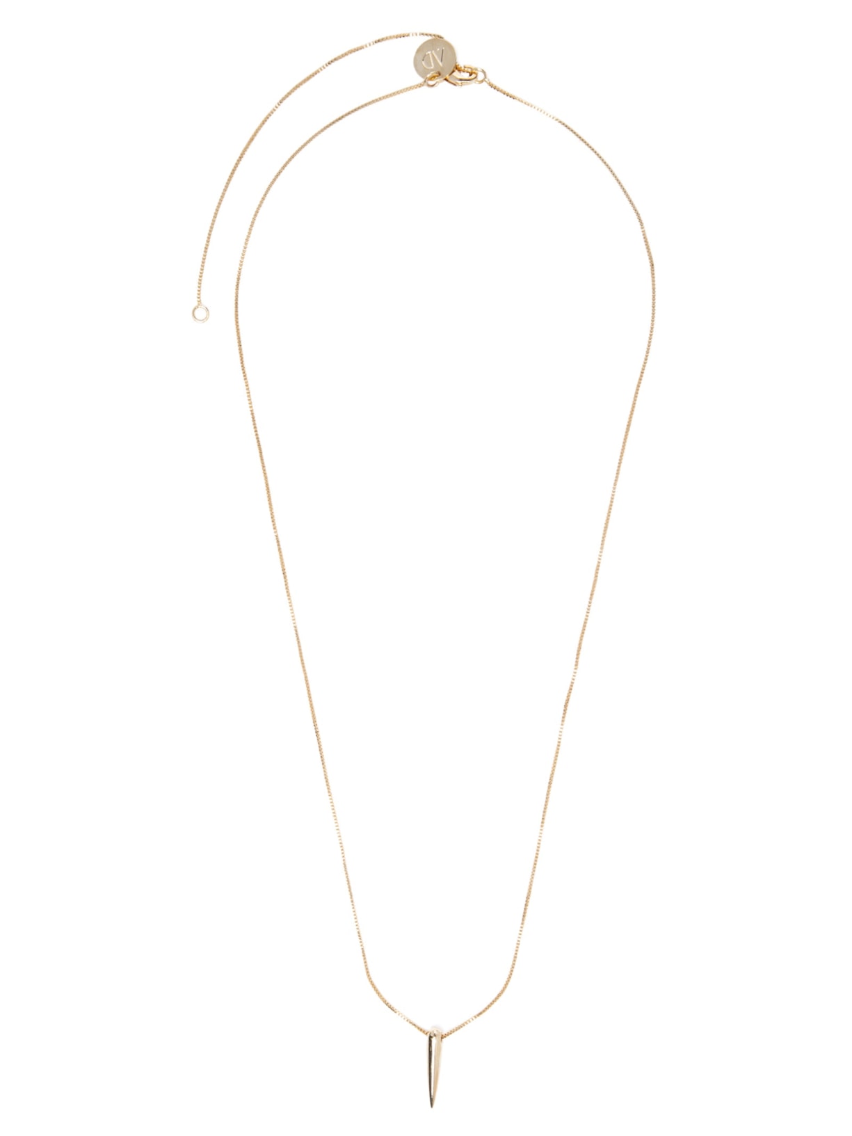Colar Feminino Pingente Gota - Dourado
