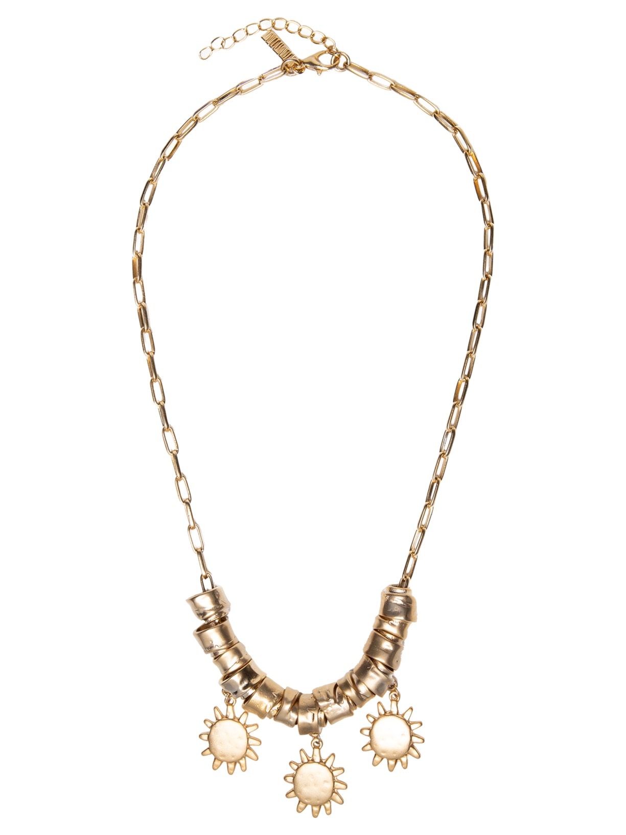 Colar Feminino Pôr Do Sol Dourado Dress To