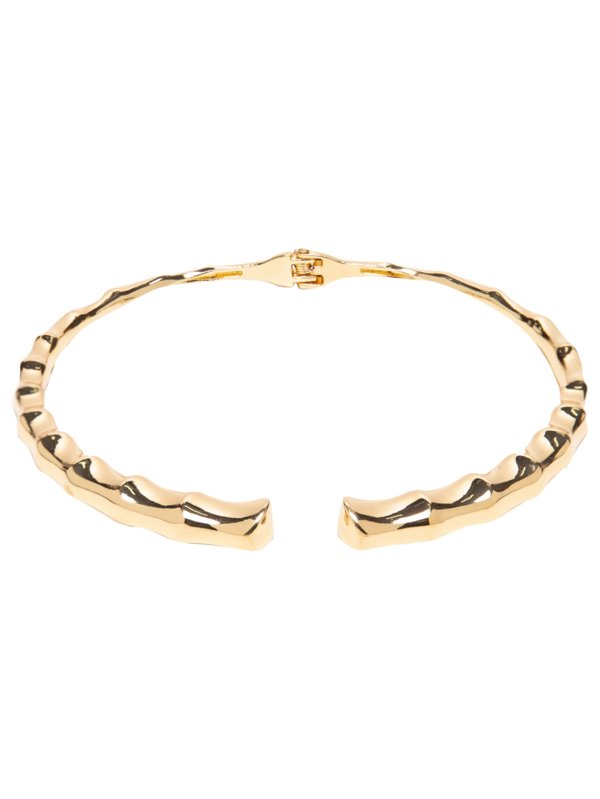 Colar Feminino Rígido Orgânico - Dourado