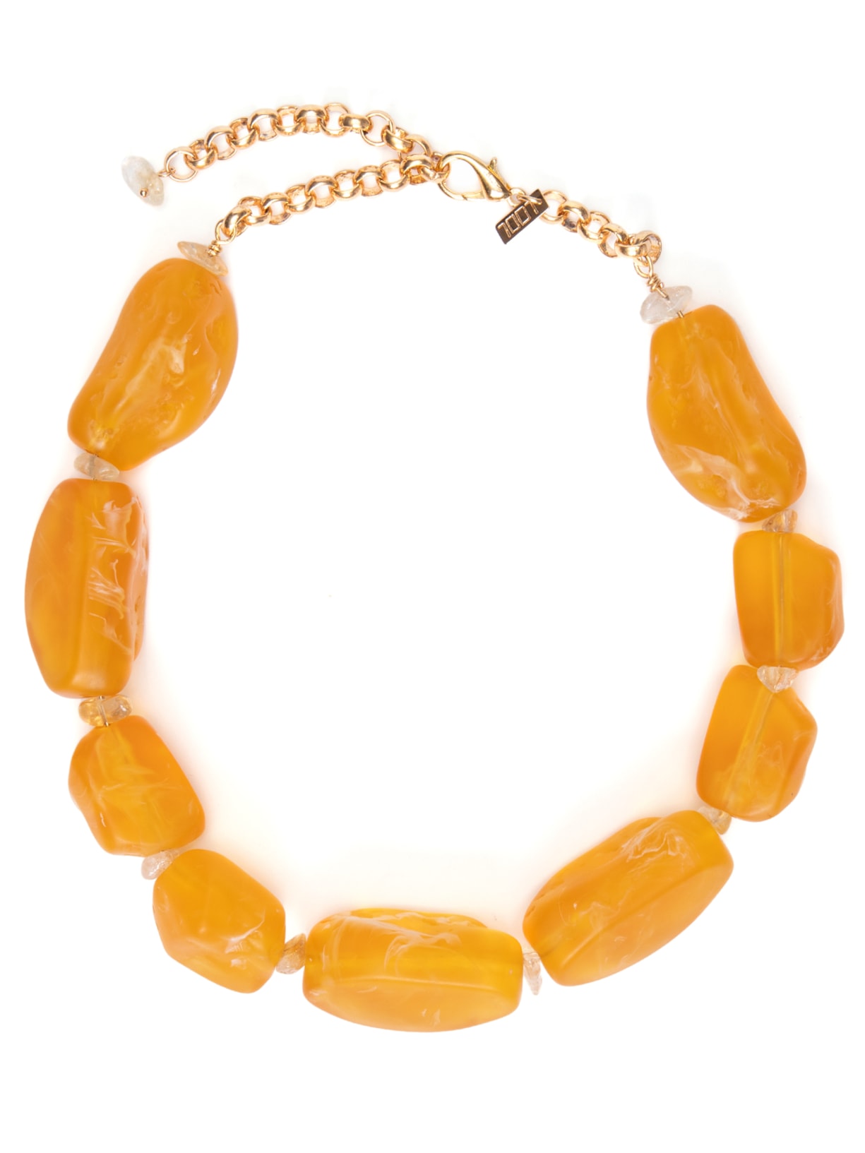 Colar Feminino Ronan Amarelo Lool