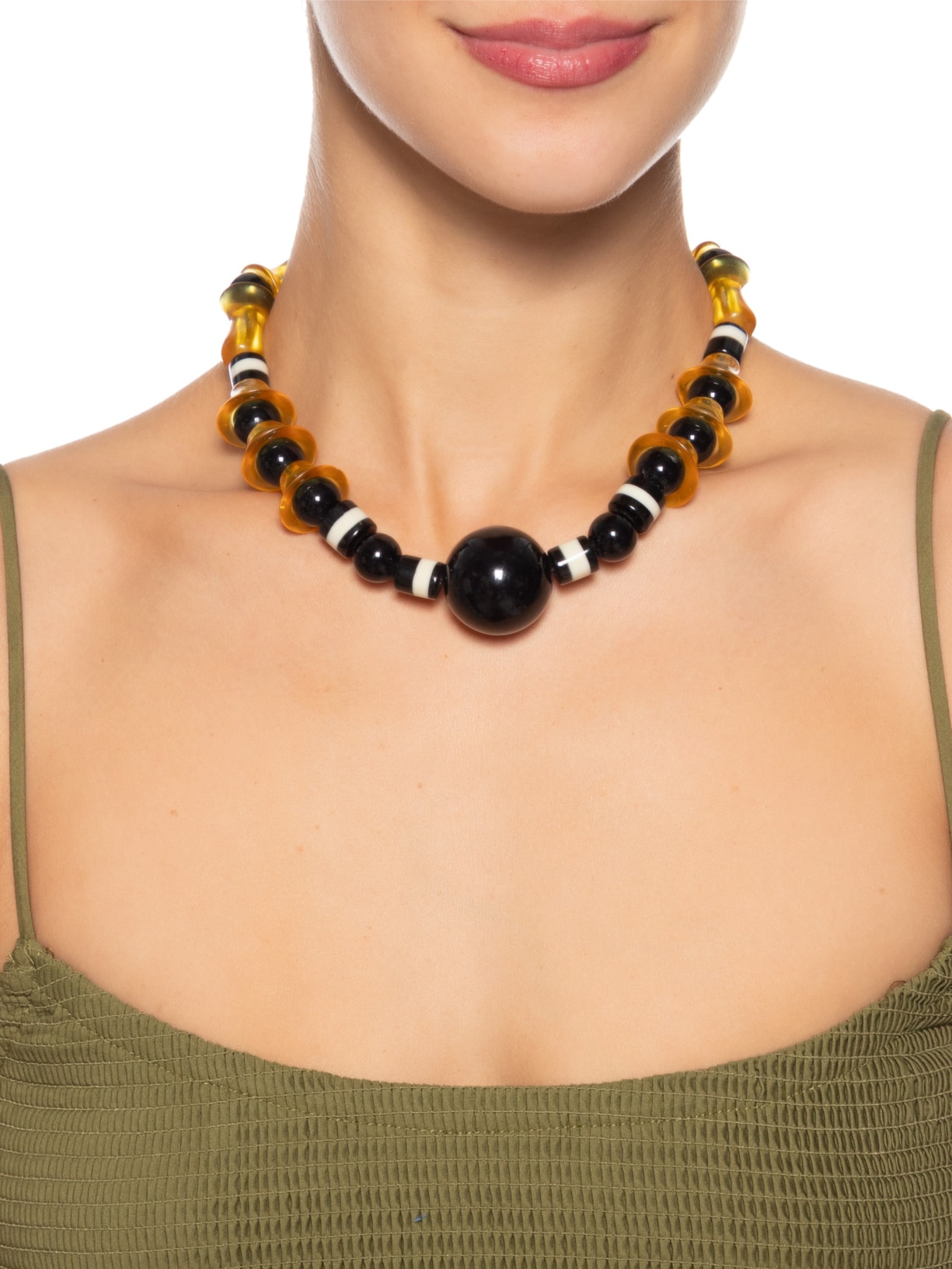 Colar Feminino Sas Amarelo Lool