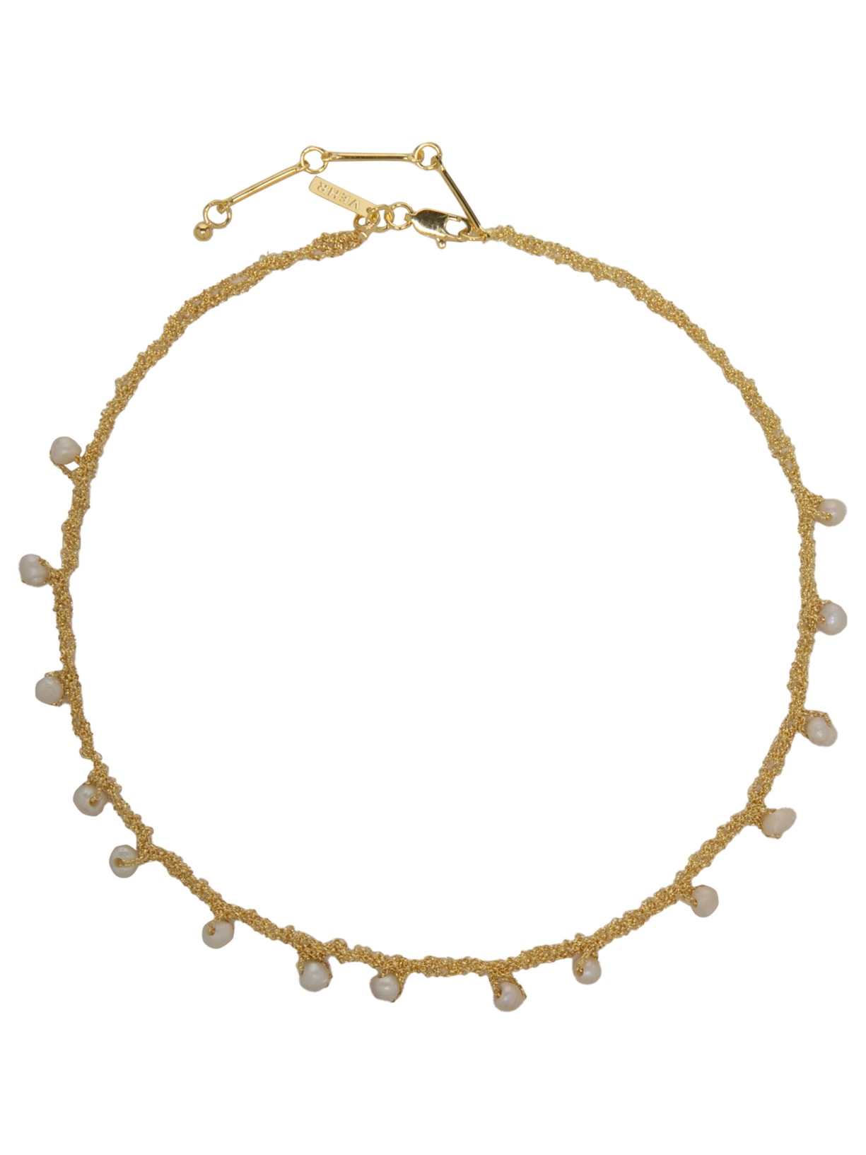 Colar Feminino Tecer Pérola - Dourado