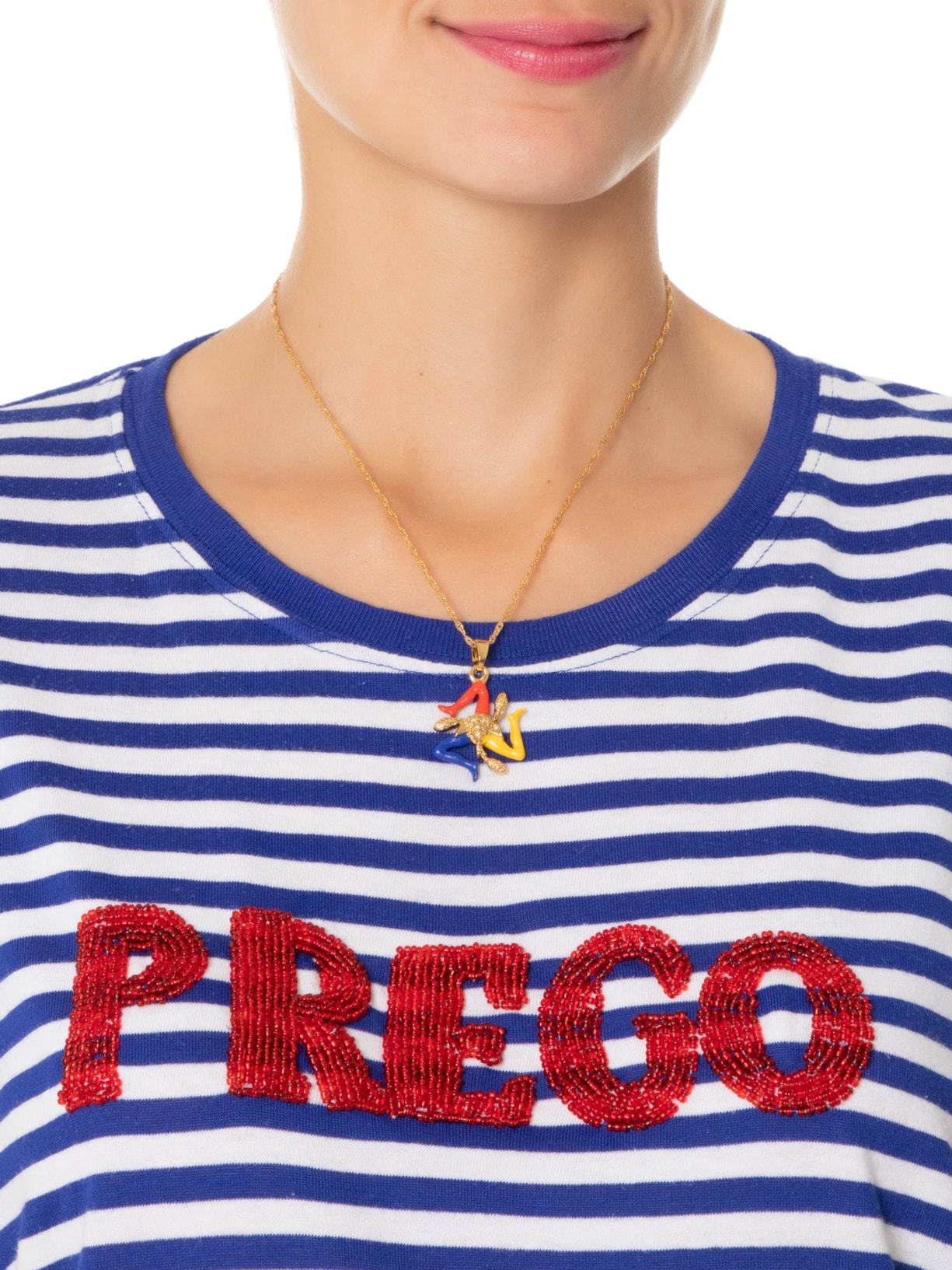 Colar Feminino Trinarcia Dourado Studio Allbeads