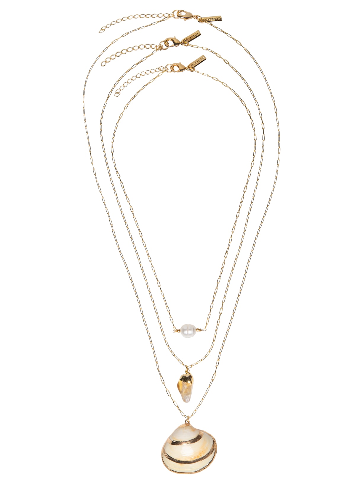 Colar Feminino Trio Beira Mar - Dourado