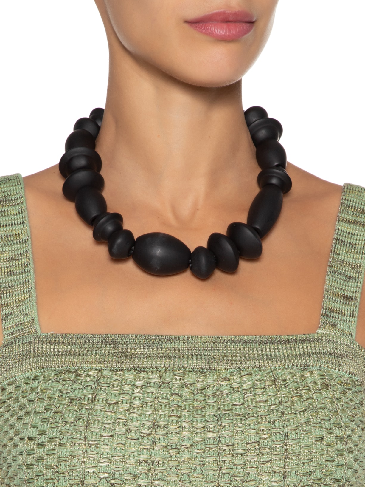 Colar Feminino Tulum Preto Lool