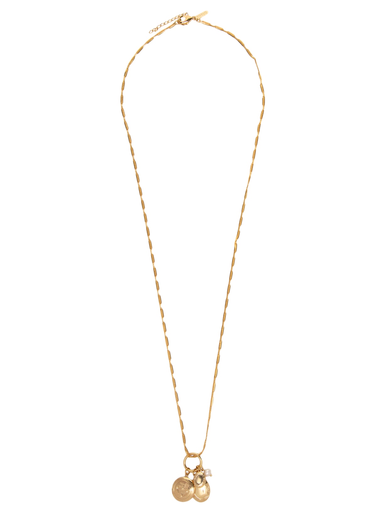 Colar Feminino Vila Com Pingentes - Dourado