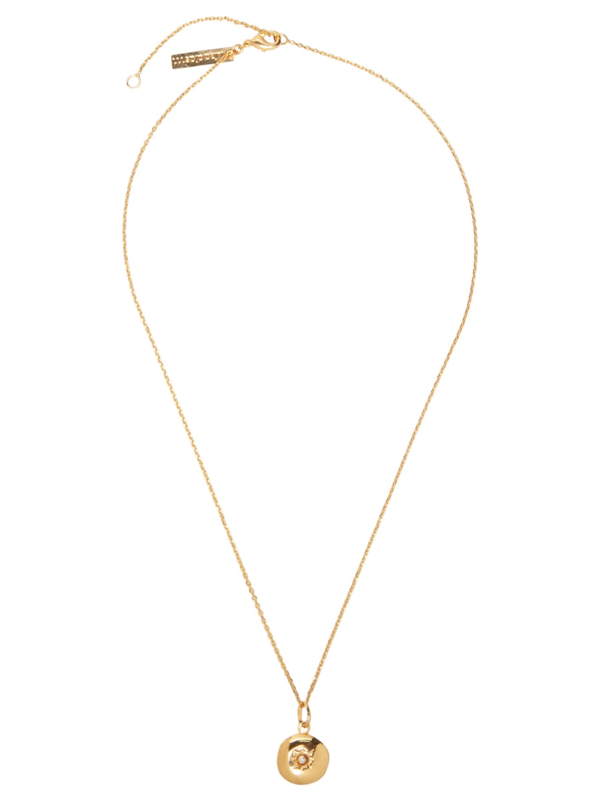 Colar Ferminino Mini Relicário - Dourado