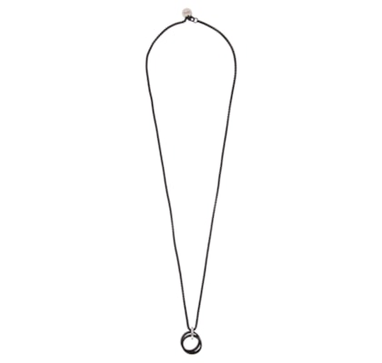 Colar Gates Em Metal - Preto