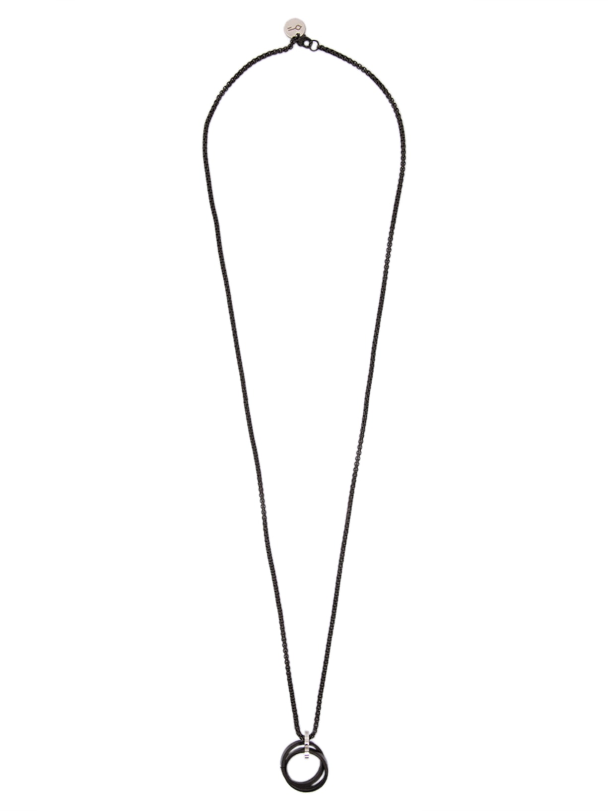 Colar Gates Em Metal - Preto