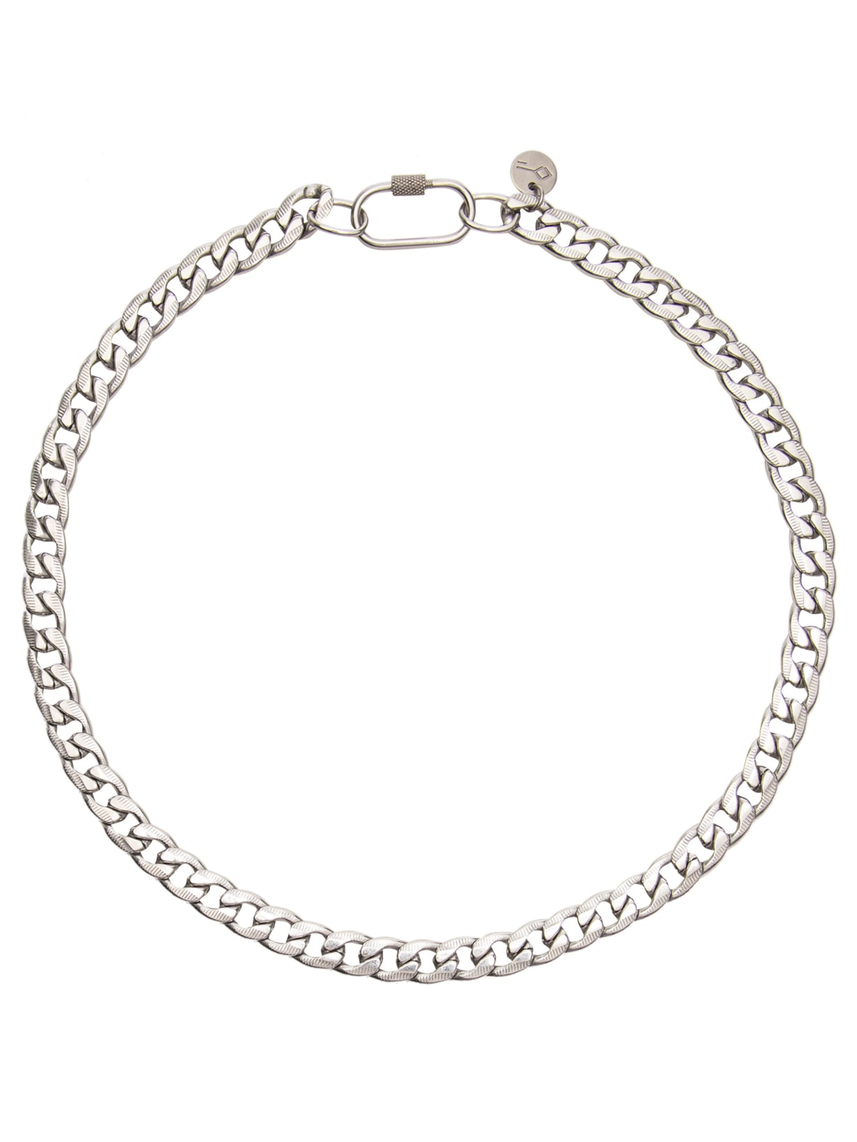 Colar Masculino Alboni De Aço - Prata