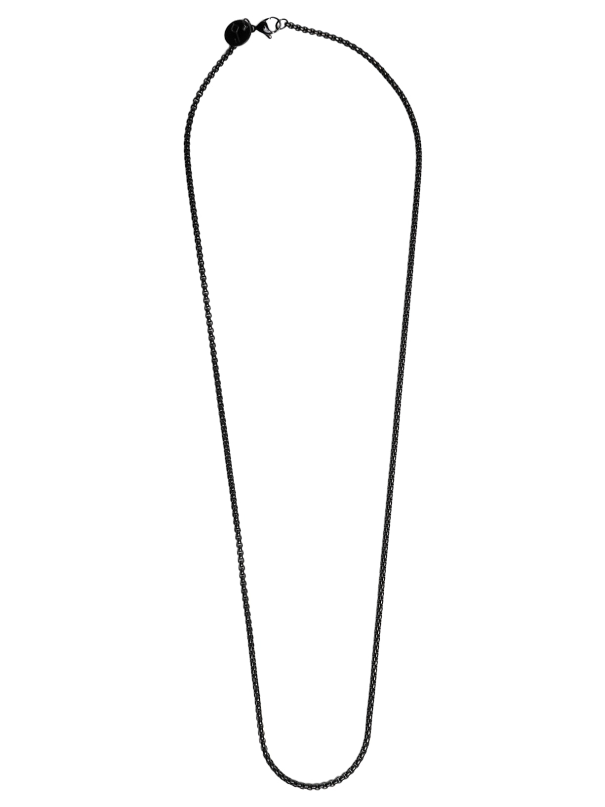 Colar Masculino Box De Aço - Preto