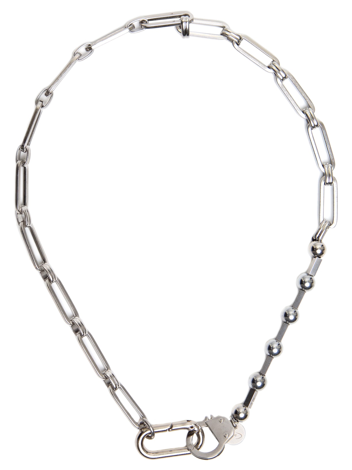 Colar Masculino Chz De Aço - Prata