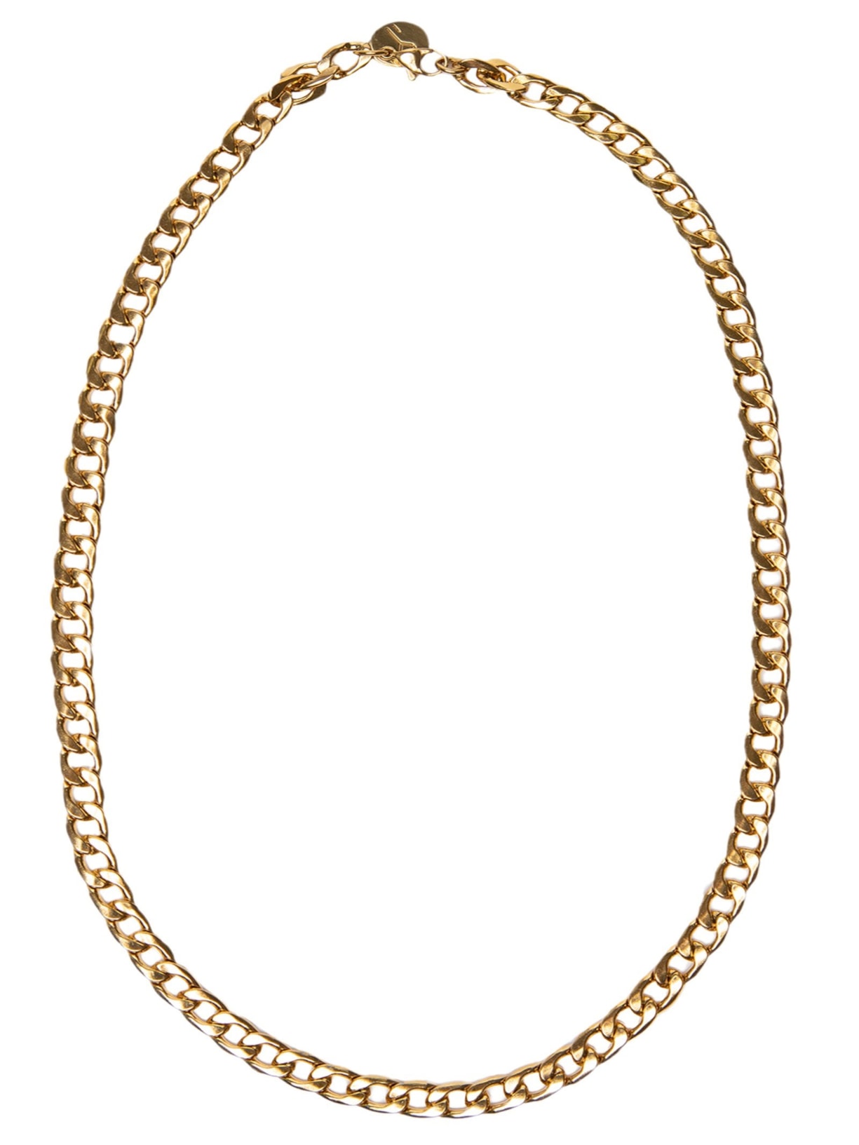 Colar Masculino Corrente Grumet De Aço - Dourado