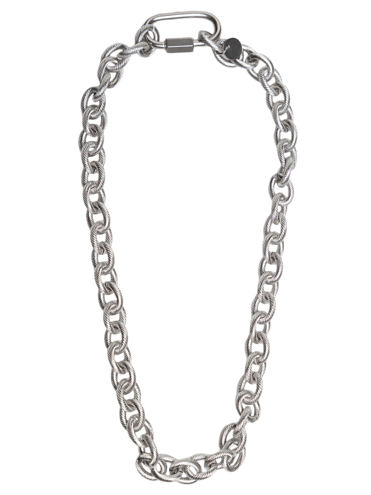 Colar Masculino Corrente Tougher de Aço - Prata