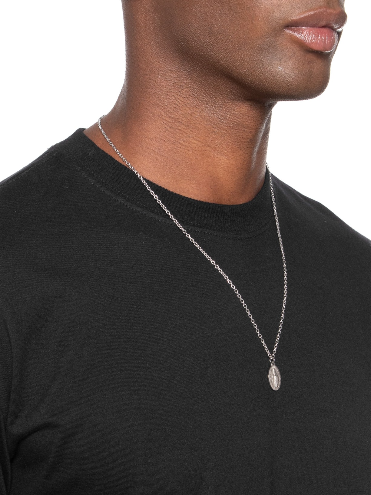 Colar Masculino Crimm Key Design Prata Key Design