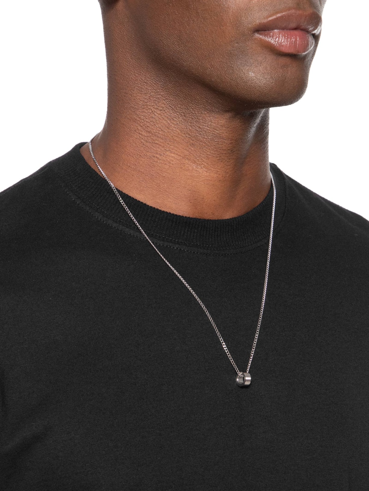 Colar Masculino Epoch Prateado Key Design