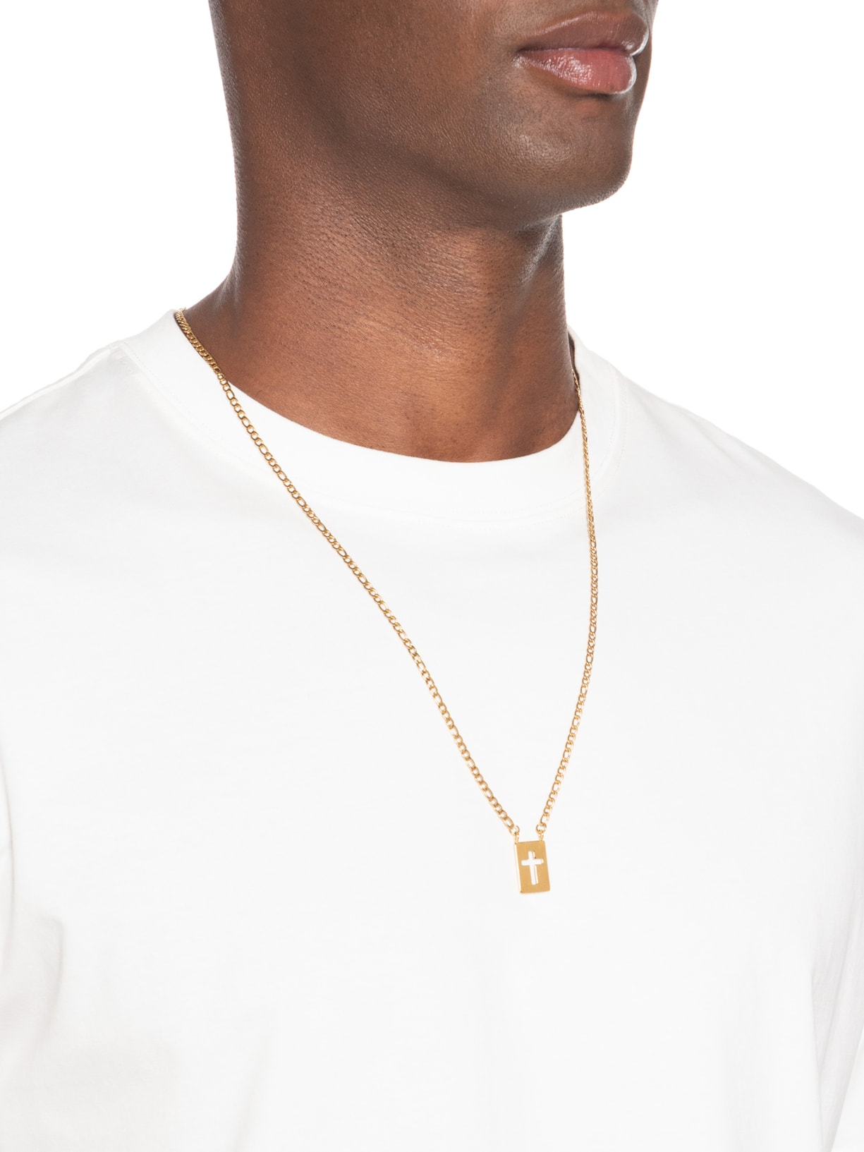 Colar Masculino Escapulário Arx Dourado Key Design