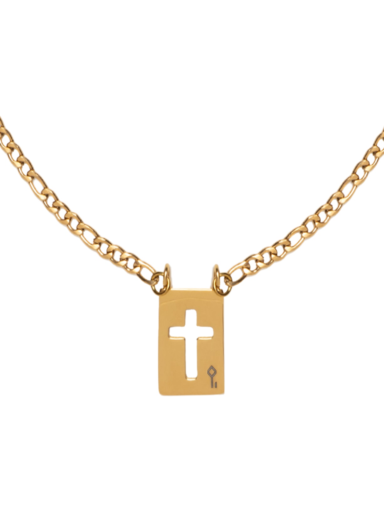 Colar Masculino Escapulário Arx Dourado Key Design