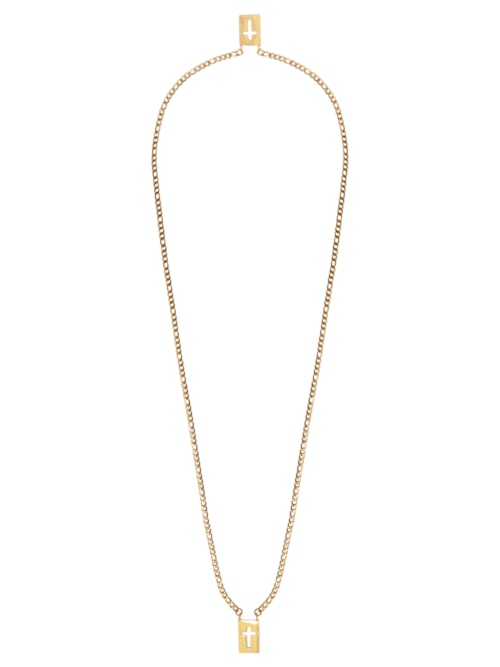 Colar Masculino Escapulário Arx - Dourado