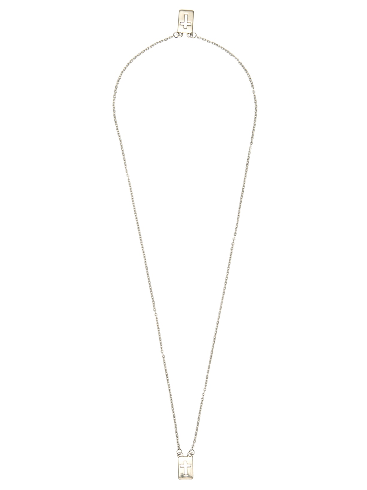 Colar Masculino Escapulário Clausius - Prata