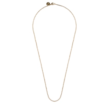 Colar Masculino Hewett De Aço 2mm - Dourado