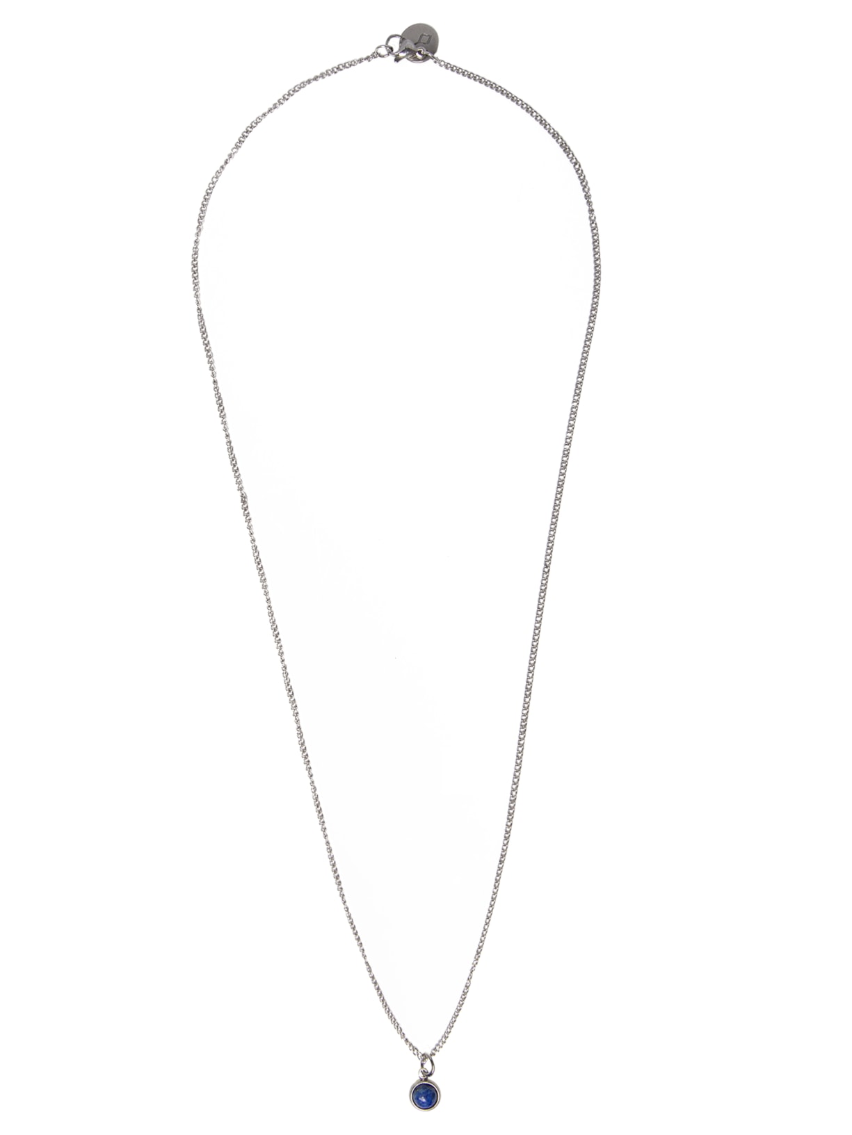 ?Colar Masculino Lápis Blue Prateado Key Design