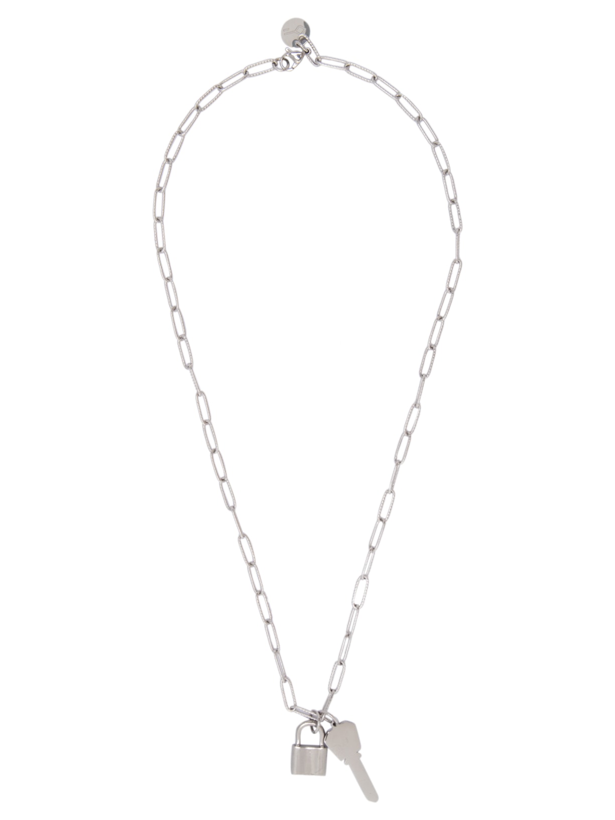 Colar Masculino Médio Tracy Silver Em Metal - Prata