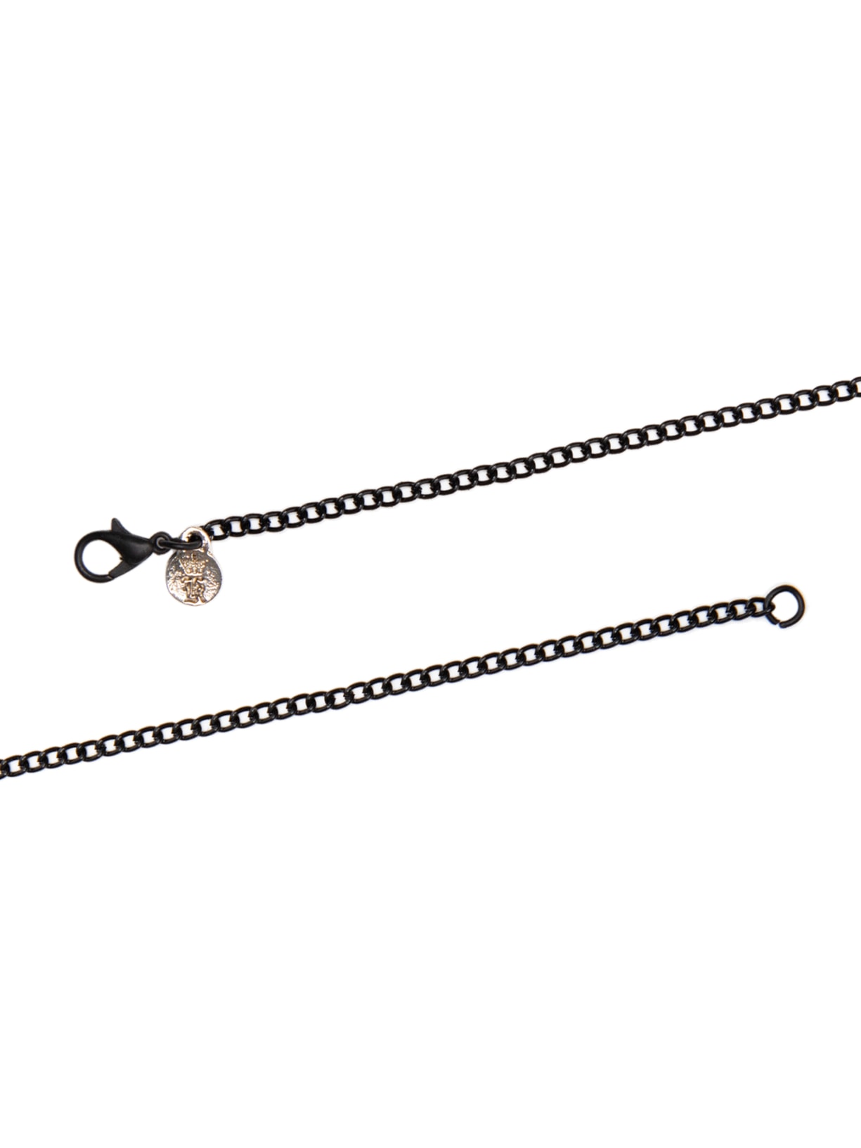 Colar Masculino Pills Black Silver Preto Sergio K