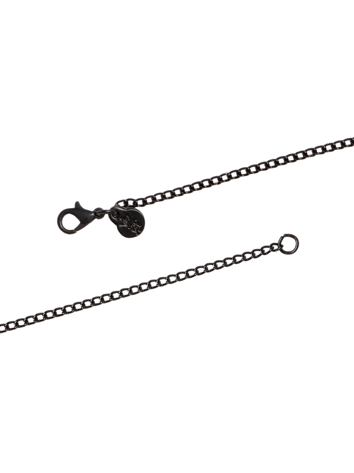 Colar Masculino Placa Olho Grego E Pedra Preto Sergio K