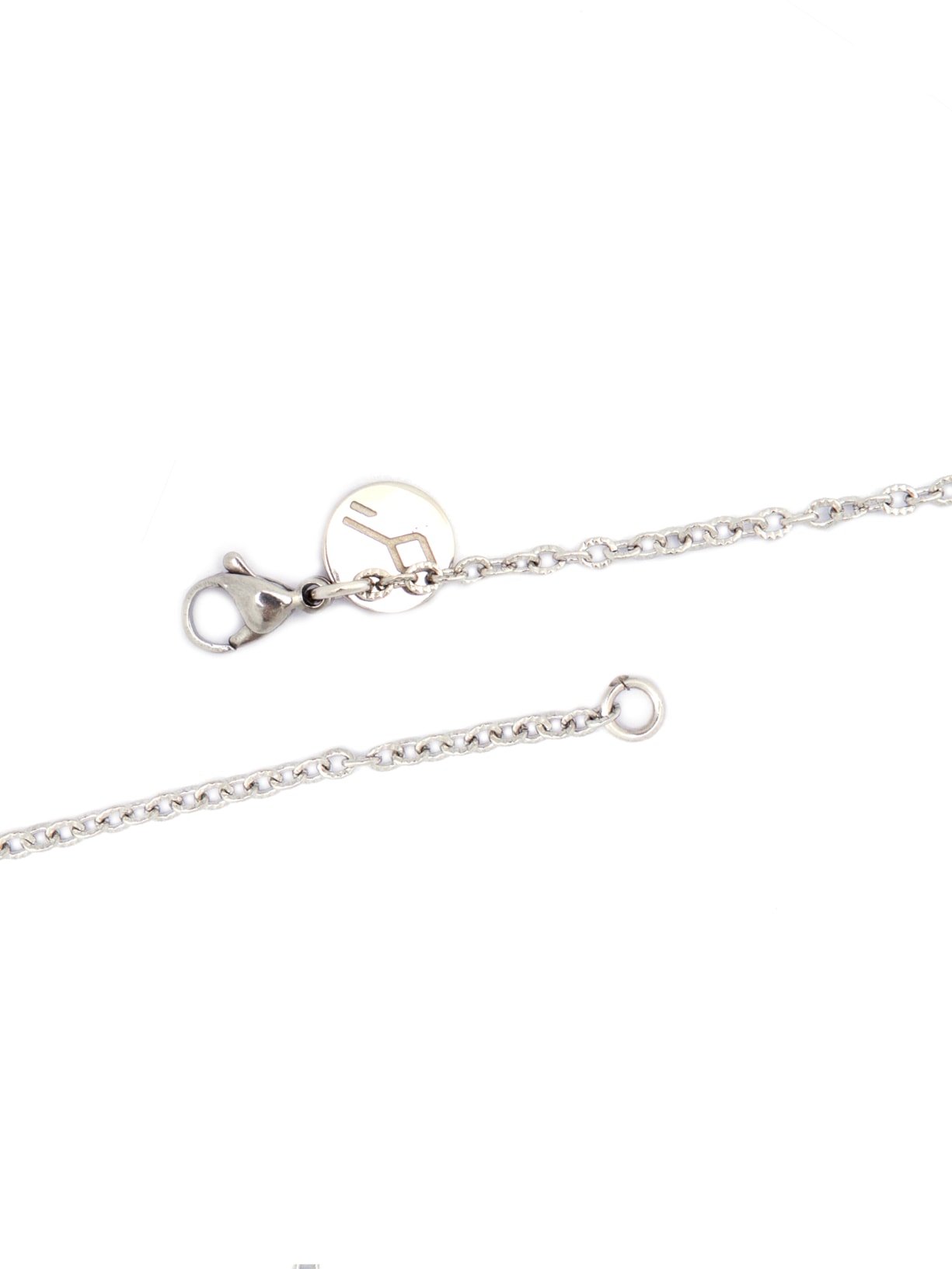 Colar Médio Blazer Silver Em Aço Prata Key Design