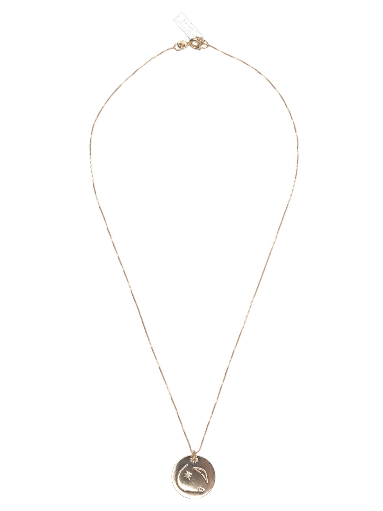 Colar Miró Em Metal - Dourado