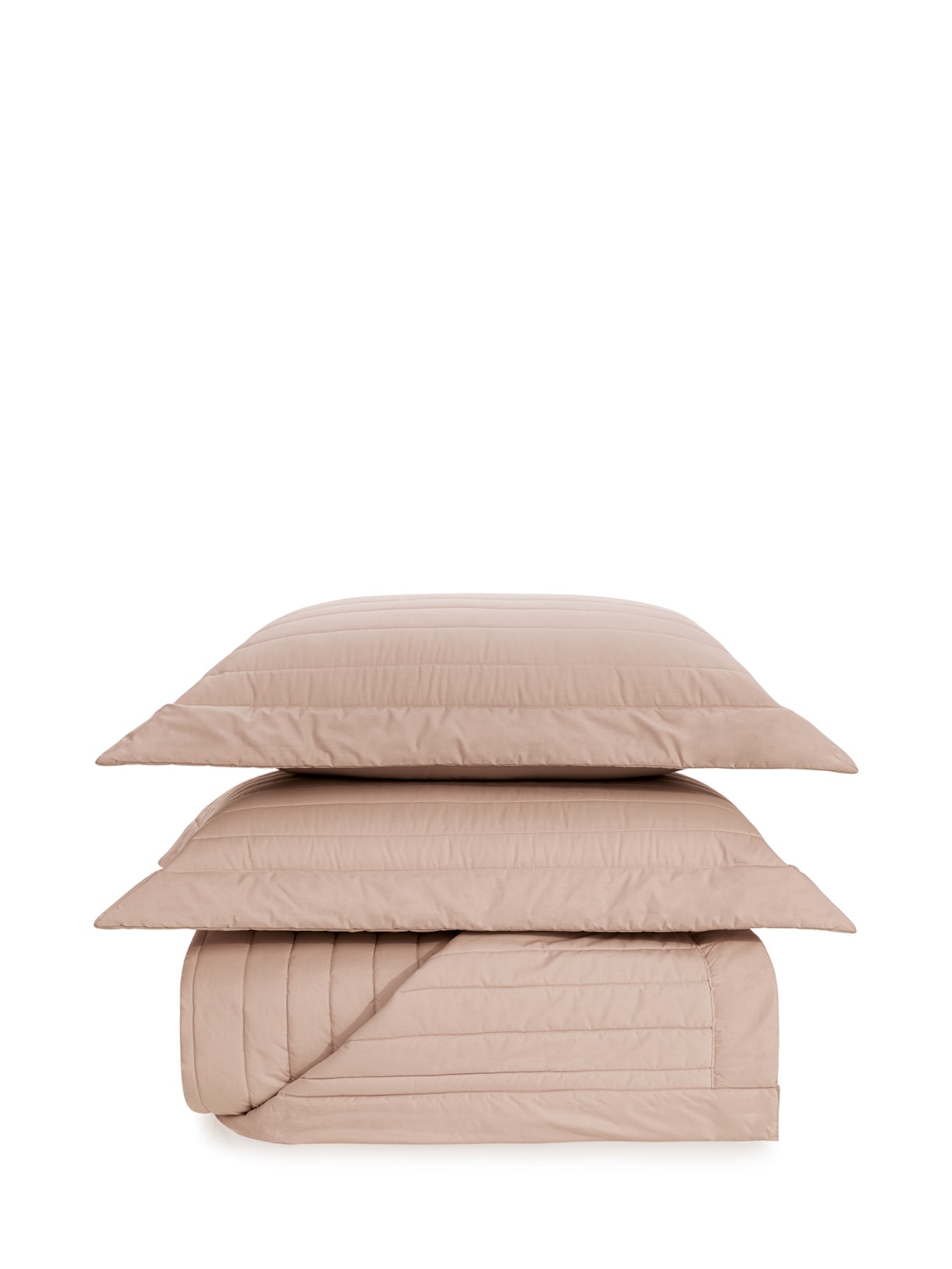 Colcha com Porta Travesseiros Queen Monteleone - Rosa