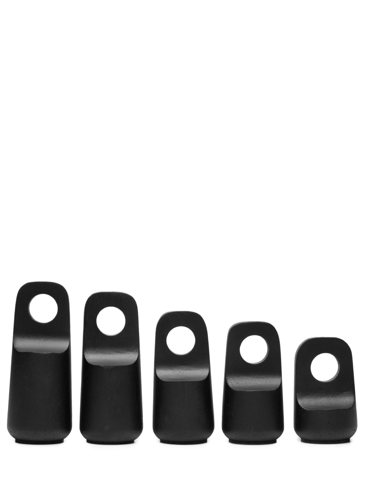 Coleção Arturitos - Conjunto 5 Pesos De Papel - Preto