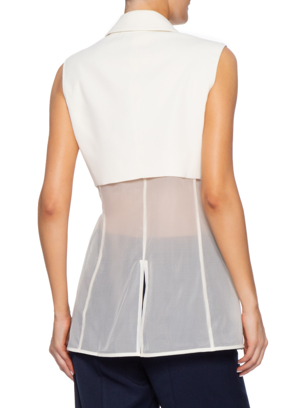 Colete Feminino Adeline Branco Le Lis