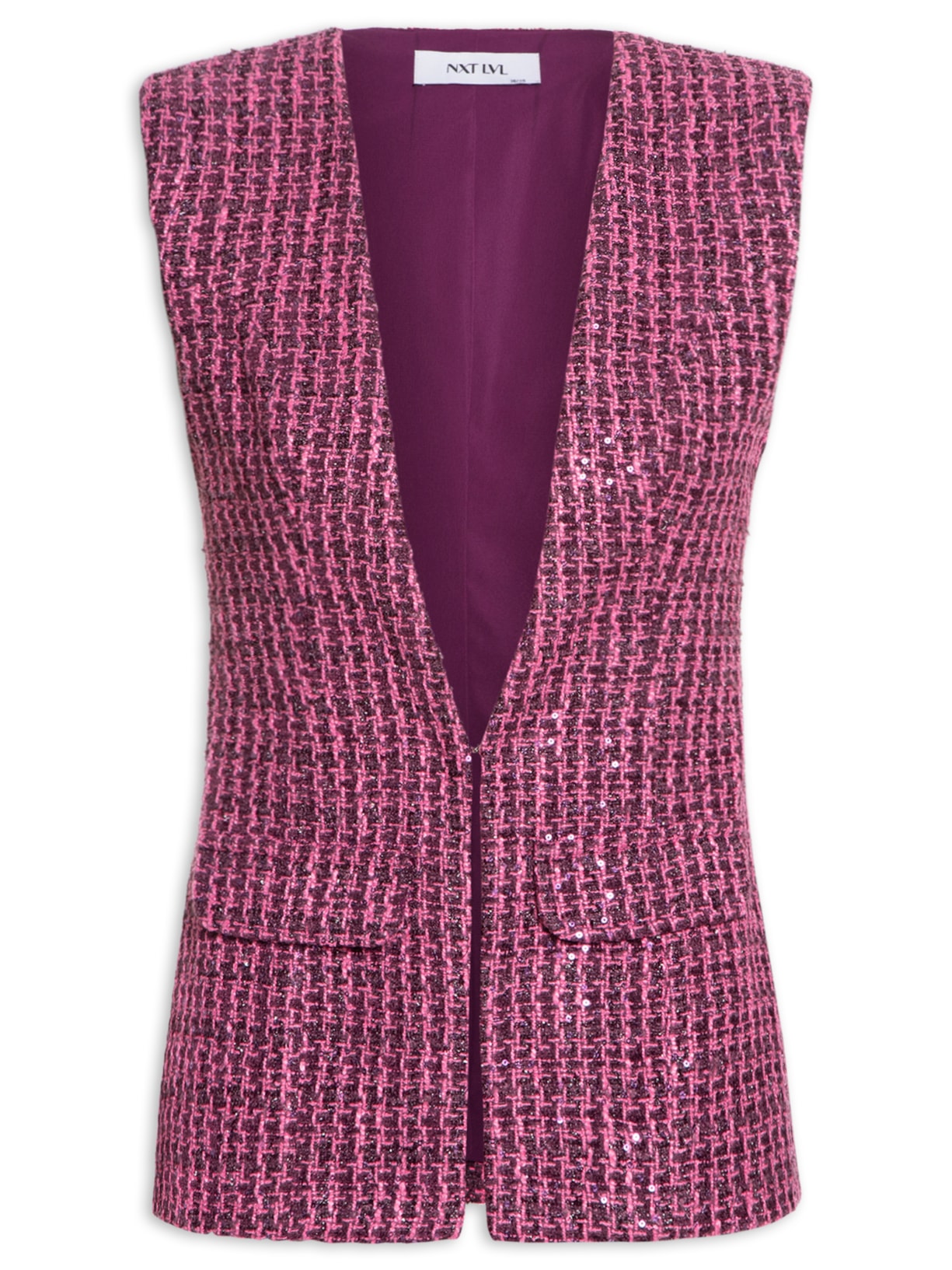 Colete Feminino Alessia - Roxo