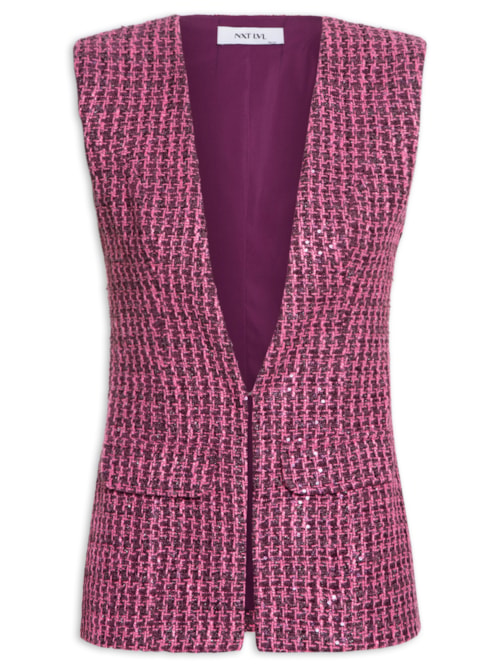 Colete Feminino Alessia - Roxo