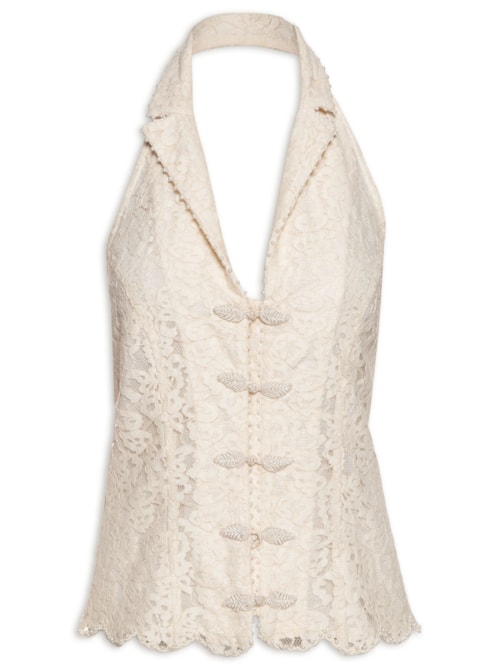 Colete Feminino Alicia - Off White