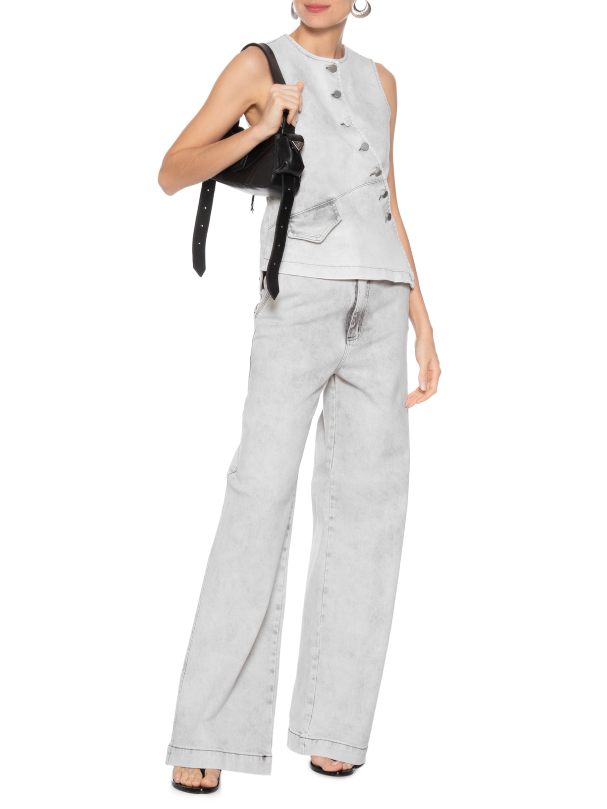 Colete Feminino Altform Cinza Francesca