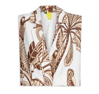 Colete Feminino Amazônia - Amarelo