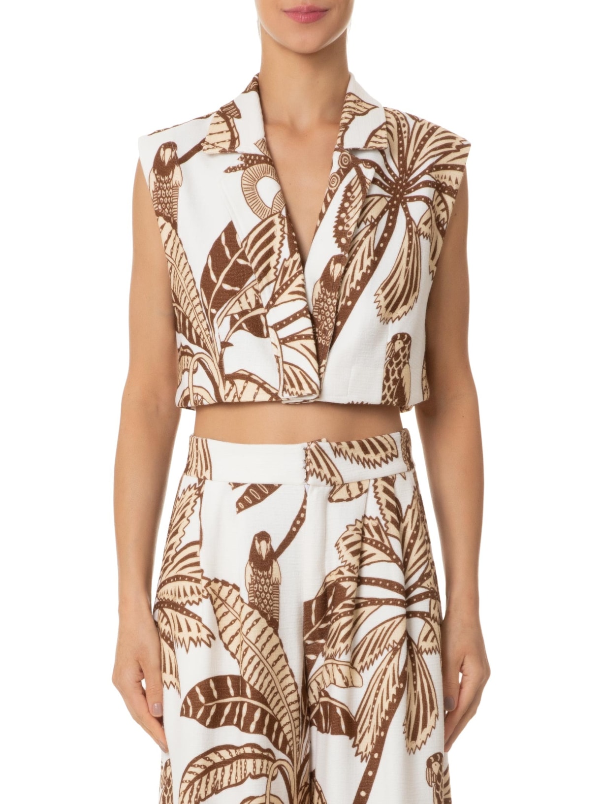 Colete Feminino Amazônia Amarelo Farm