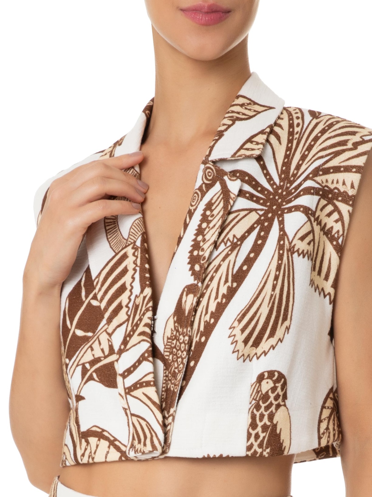 Colete Feminino Amazônia Amarelo Farm